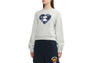 CAMO HEART CROP SWEAT SHIRT
