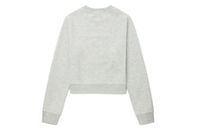 CAMO HEART CROP SWEAT SHIRT