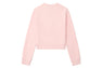 CAMO HEART CROP SWEAT SHIRT