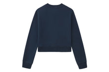 APEE PRINT CROP SWEAT SHIRT