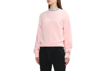 APEE PRINT CROP SWEAT SHIRT