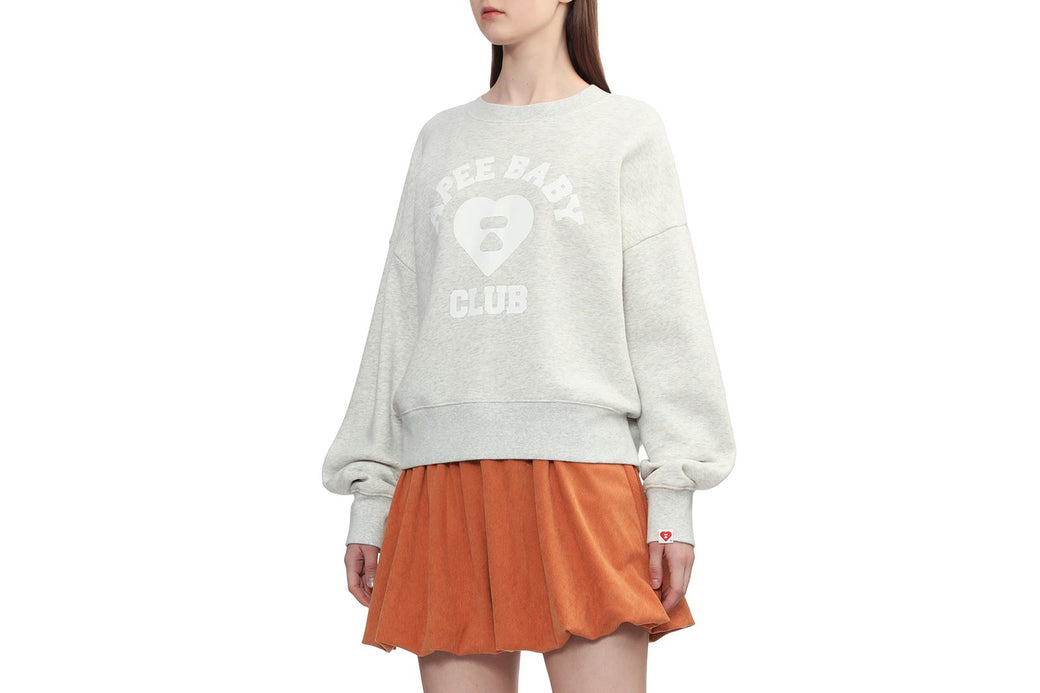 エイピー APEE BABY PRINT SWEAT SHIRT トレーナー S A BATHING APE（アベイシングエイプ） トレーナー スウェット APEE