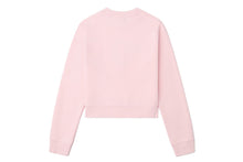 ROUND CAMO HEART PRINT SWEAT SHIRT