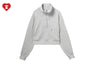 CROP ZIP-UP PULLOVER