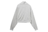CROP ZIP-UP PULLOVER