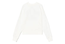APPLIQUE PATCH AND HEART EMBROIDERY SWEAT SHIRT