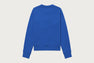 PATENT PU DEBOSS HEART BADGE SWEAT SHIRT