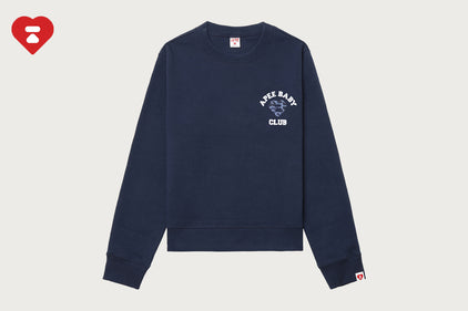 APEE CAMO HEART PRINT CREWNECK SWEATSHIRT #2