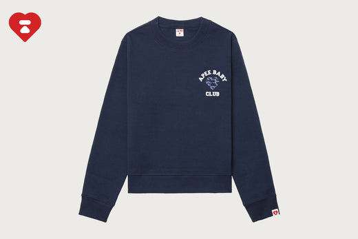 APEE CAMO HEART PRINT CREWNECK SWEATSHIRT #2