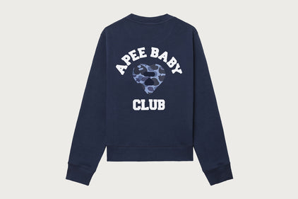 APEE CAMO HEART PRINT CREWNECK SWEATSHIRT #2