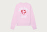APEE CAMO HEART PRINT CREWNECK SWEATSHIRT #2