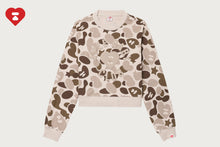 APEE CAMO MONOGRAM SWEATSHIRT