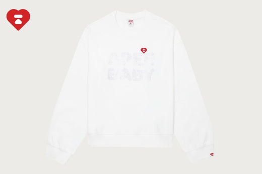 APEE BABY GRAPHIC CREWNECK SWEATSHIRT
