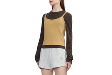 HEART BADGE RIB CAMISOLE