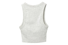 RIBBED CROP VEST