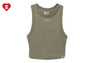 RIBBED CROP VEST