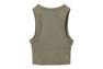 RIBBED CROP VEST