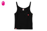 HEART BADGE RIB CAMISOLE