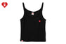 HEART BADGE RIB CAMISOLE