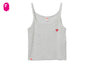 HEART BADGE RIB CAMISOLE