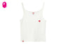 HEART BADGE RIB CAMISOLE