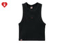 APEE BABY EMBROIDERY PIGMENT DYE CROP TANK TOP