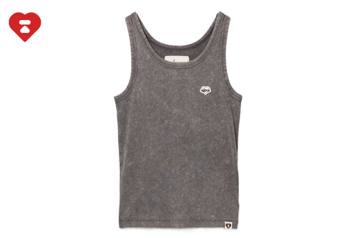 WASHED RIBBED VEST
