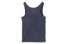 WASHED RIBBED VEST