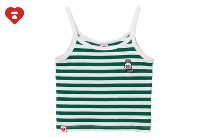 BABY DOPPY BADGE STRIPE CAMISOLE