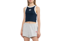 BABY DOPPY EMBROIDERY CROP TANK TOP