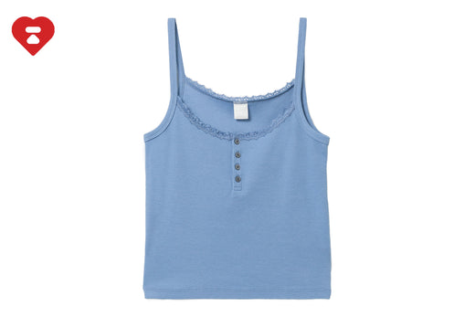 RIB POINTELLE CAMISOLE #1