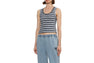 APEE EMBROIDERY STRIPE TANK TOP #2