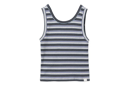 APEE EMBROIDERY STRIPE TANK TOP #2