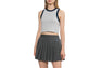 HEART BADGE RIB CROP TANK TOP