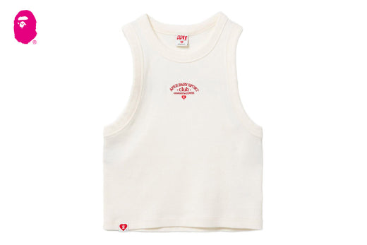 APEE BABY EMBROIDERY CROP TANK TOP