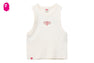 APEE BABY EMBROIDERY CROP TANK TOP