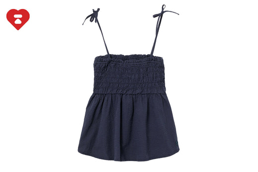 HEART BADGE WOVEN CAMI TOP #3