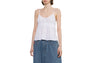 HEART BADGE WOVEN CAMI TOP #2