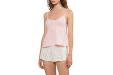 HEART BADGE WOVEN CAMI TOP #2