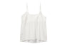 HEART BADGE WOVEN CAMI TOP #1