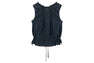 HEART BADGE WOVEN GARMENT DYE TANK TOP