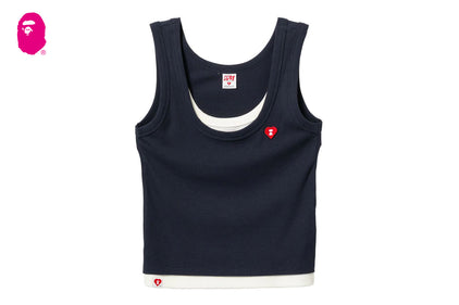 HEART BADGE TANK TOP