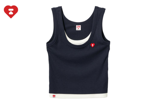 HEART BADGE TANK TOP