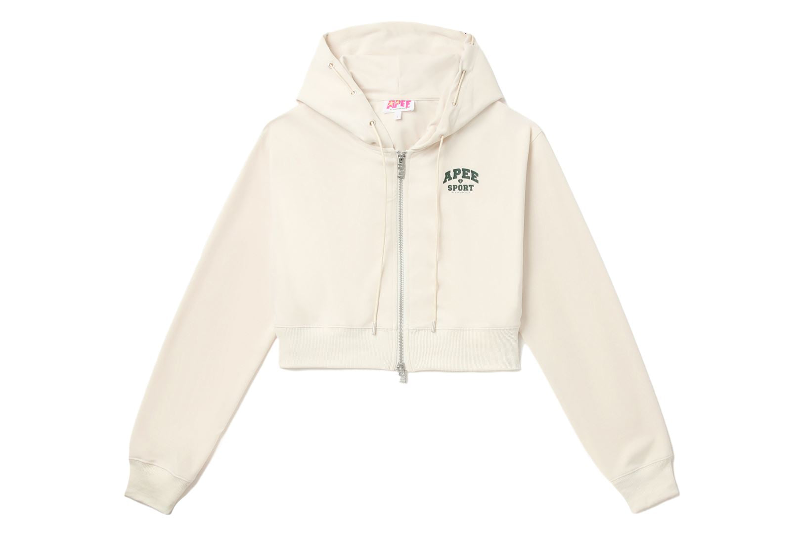 ZIP UP CROP HOODIE | bape.com