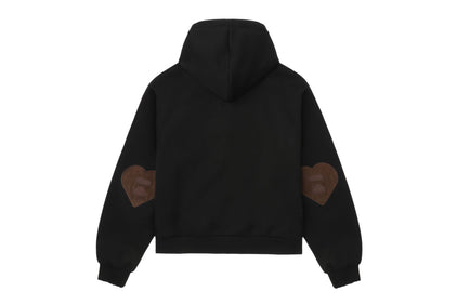 HOODED ZIP UP SWEATER