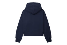 CAMO CHENILLE EMBROIDERY BADGE HOODED ZIP UP