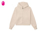 ZIP UP HOODED JACKET