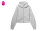 CROP ZIP-UP JACKET