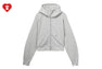 CROP ZIP-UP JACKET