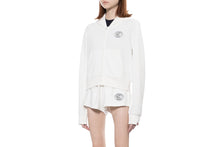 BABY DOPPY PRINT HOODED ZIP UP SWEATER